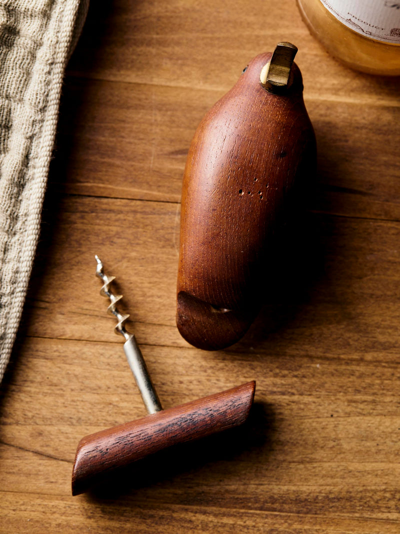 vintage danish mid century bottle opener and corkscrew - Model