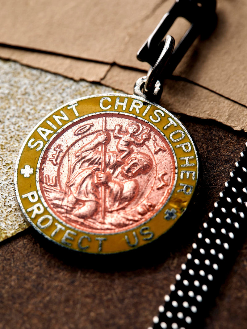 vintage "st. christopher" medal pendant - Model
