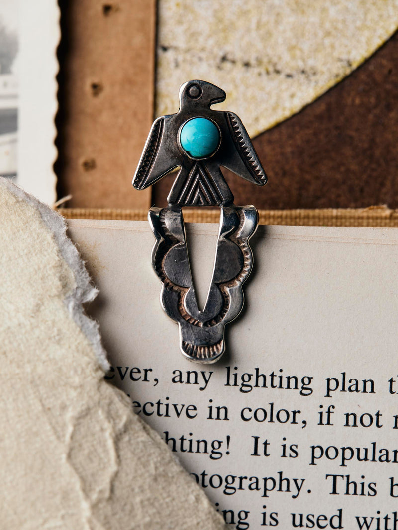 vintage navajo thunderbird bookmark - Model