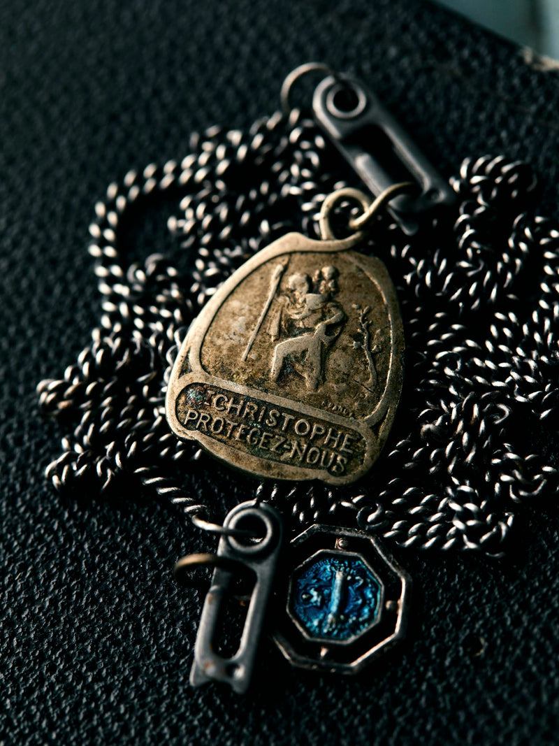 vintage "st. christopher" medal pendant - Model