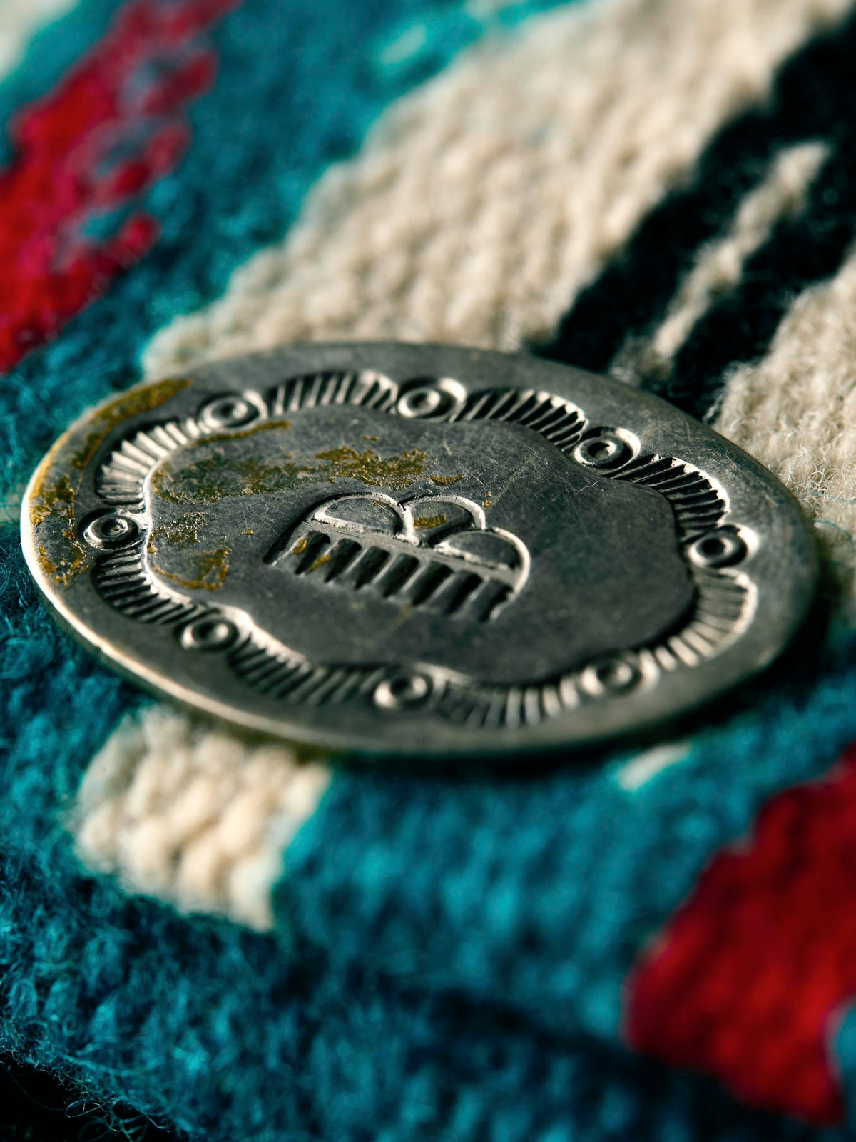 deadstock handwoven chimayo purse