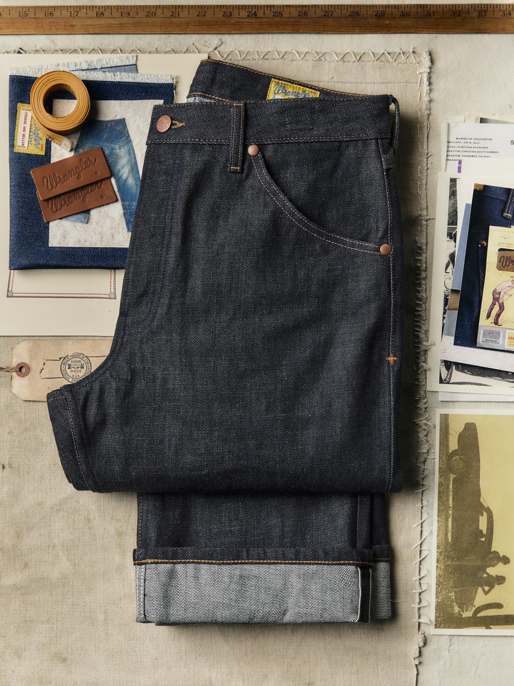 i+w x Wrangler 10MW white oak selvage – imogene + willie