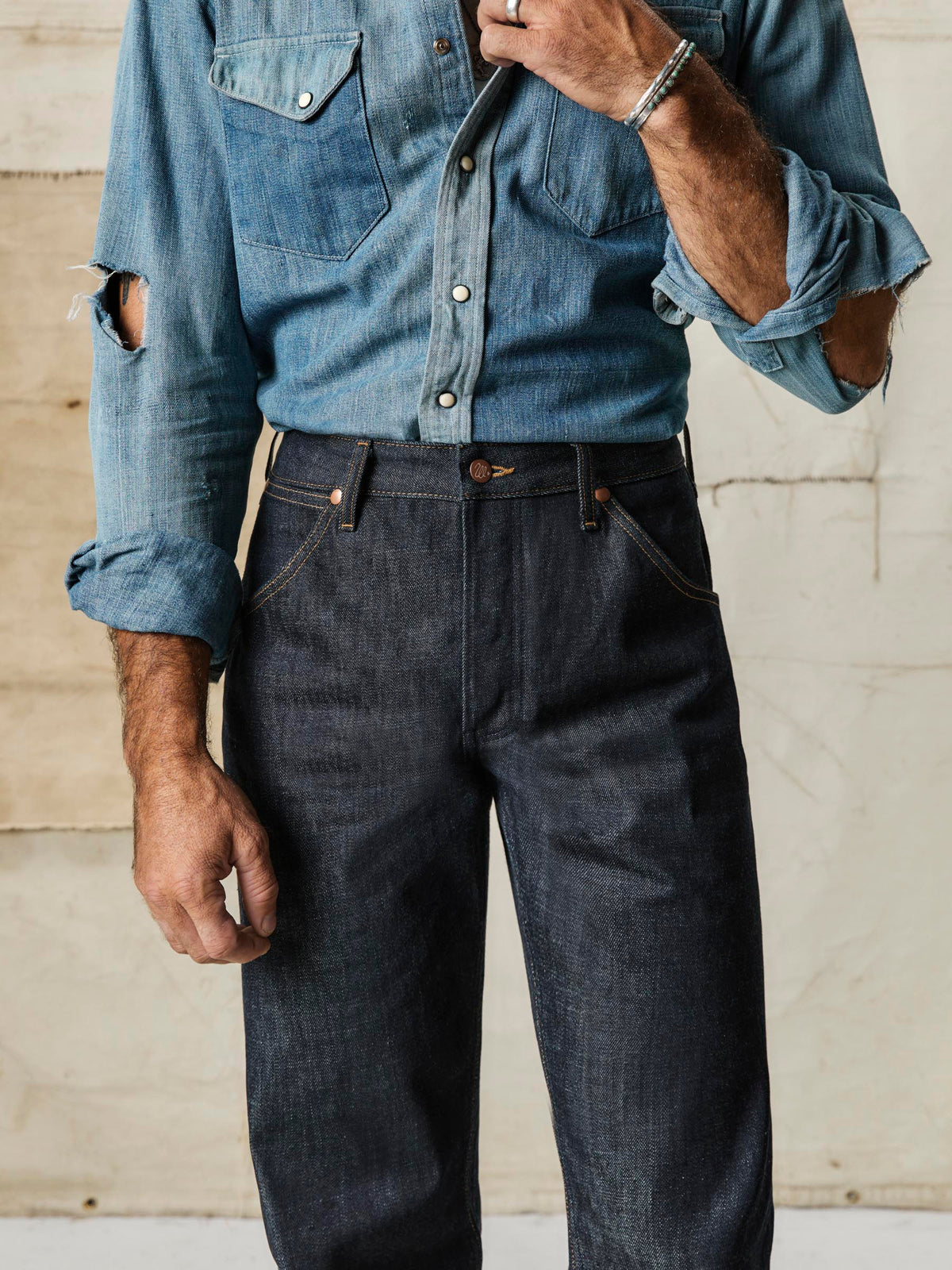 i+w x Wrangler 10MW white oak selvage