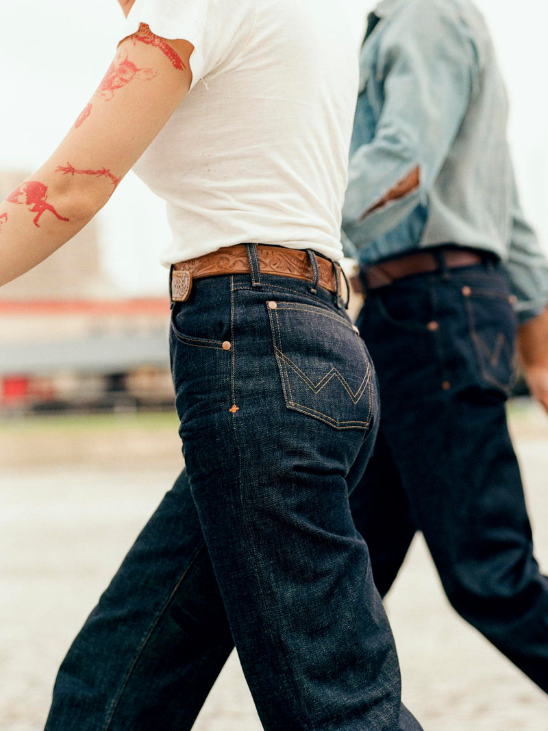 i+w x Wrangler 10WW white oak selvage - Model