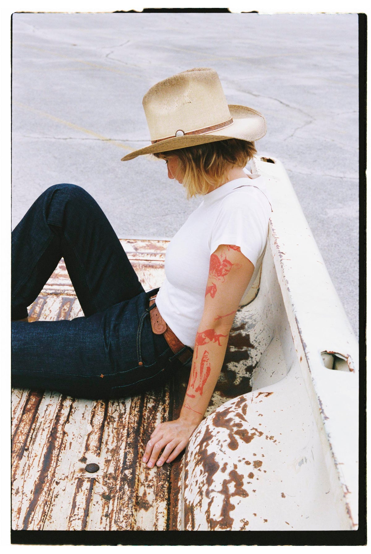 i+w x Wrangler 10WW white oak selvage
