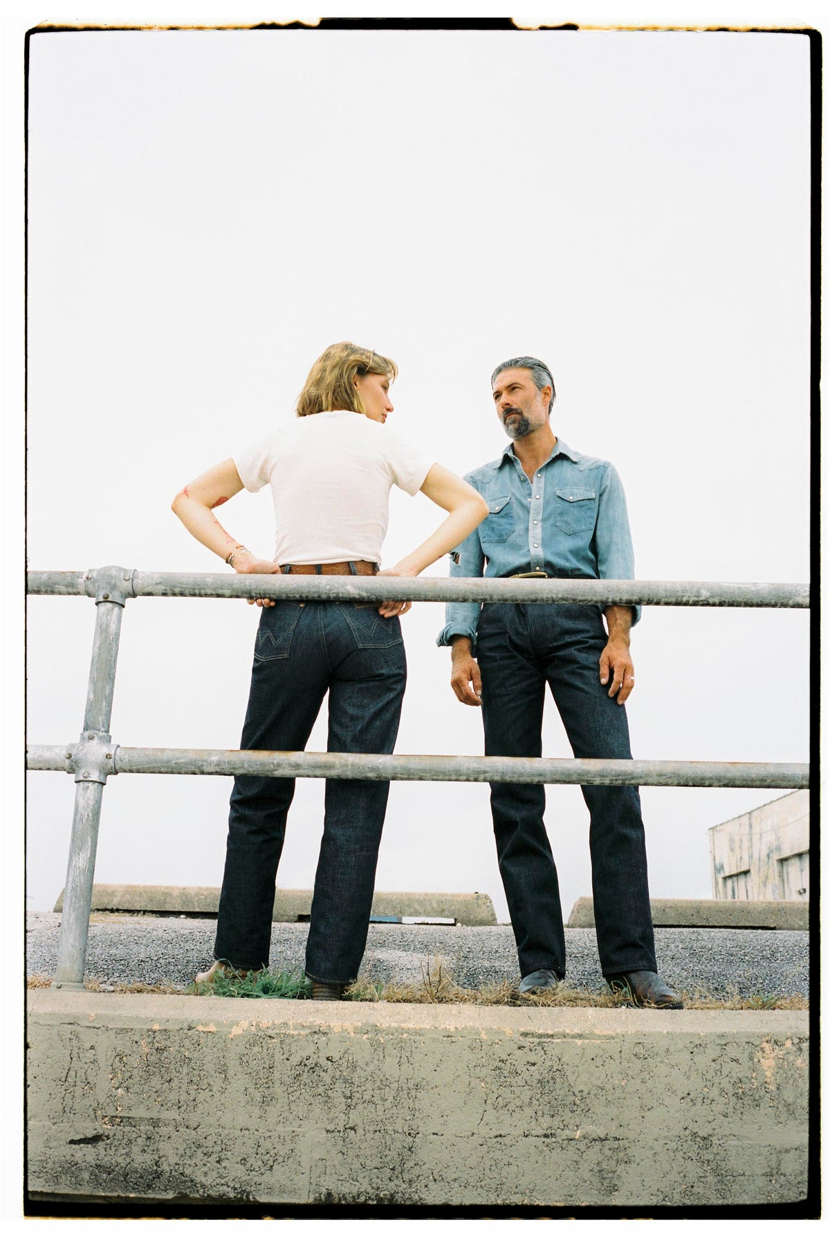 i+w x Wrangler 10WW white oak selvage