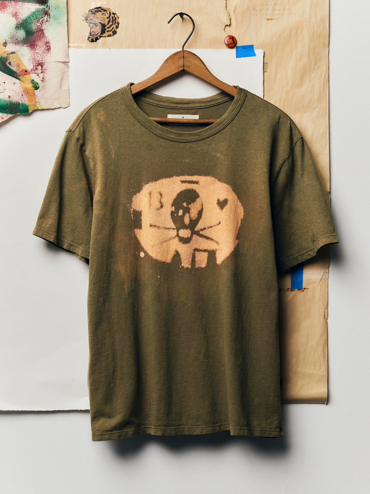 hand bleached 
