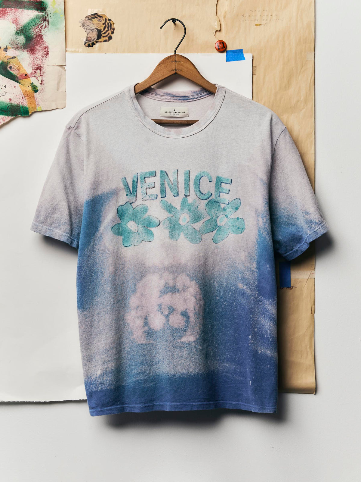 hand bleached 