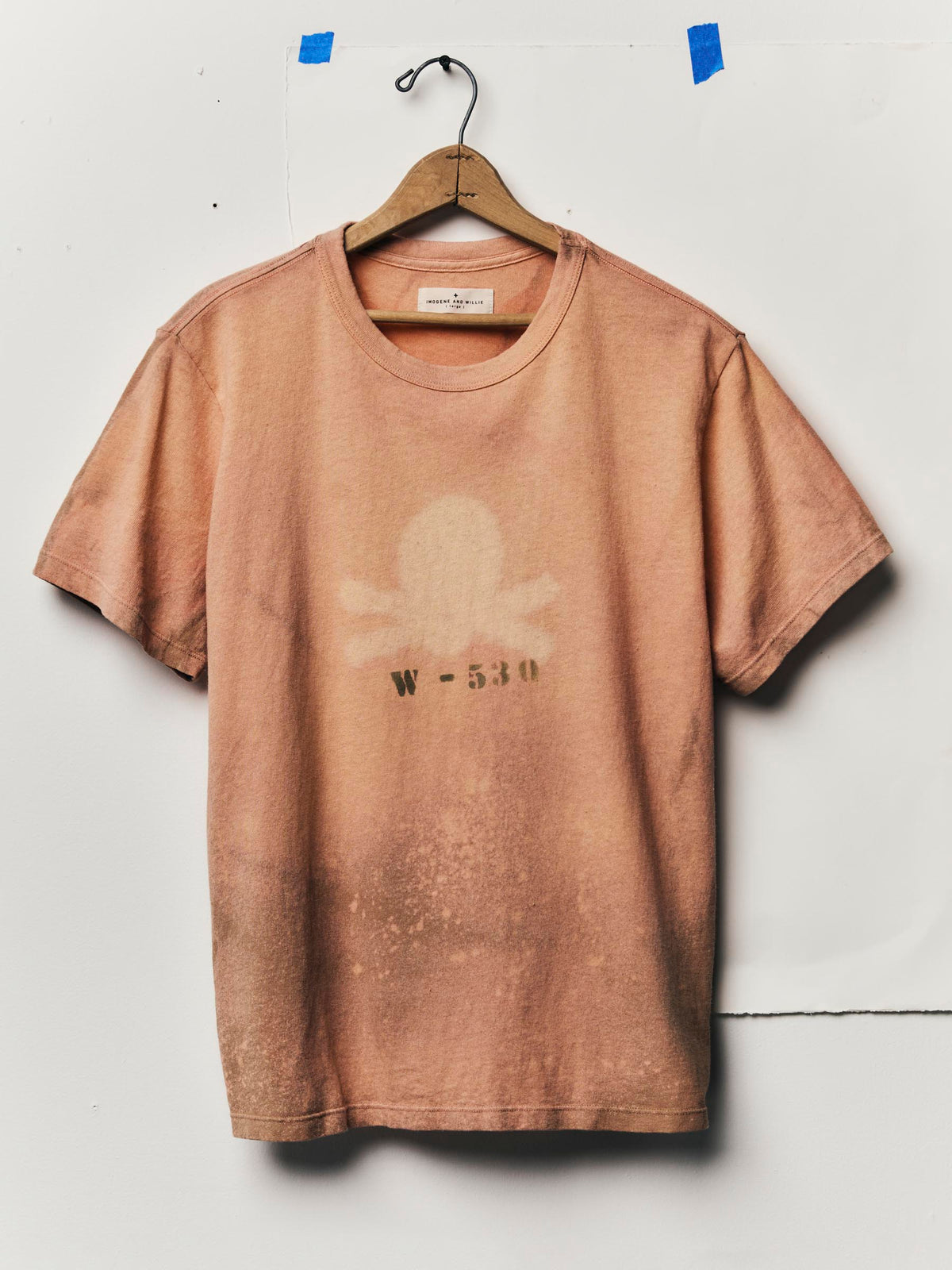 hand bleached 