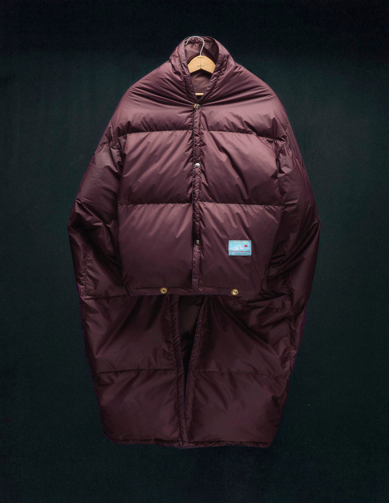 i+w x cdw down snap poncho blanket