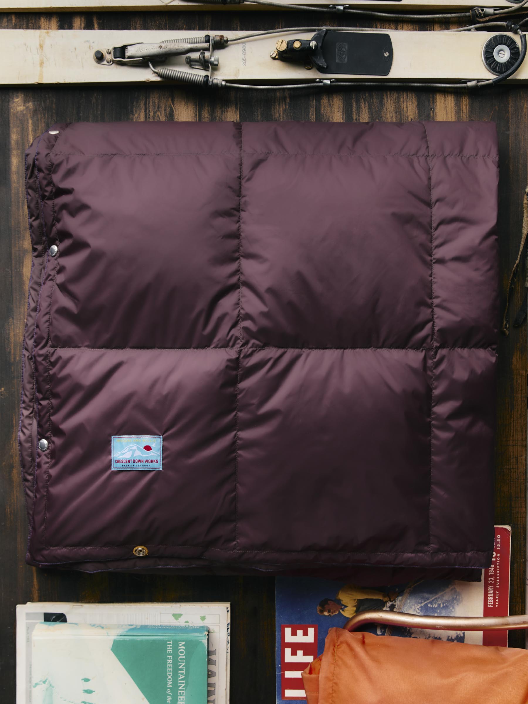 i+w x cdw down snap poncho blanket – imogene + willie