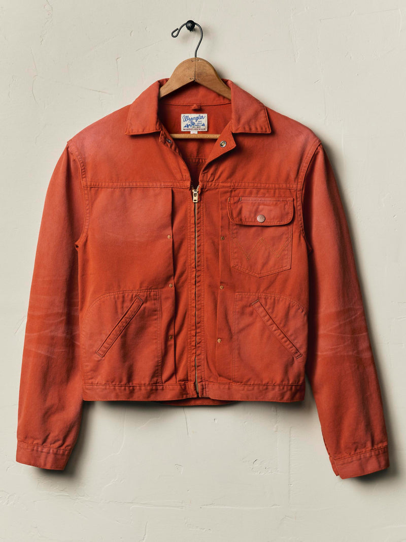 i+w x Wrangler 12MJZ sunfaded jacket