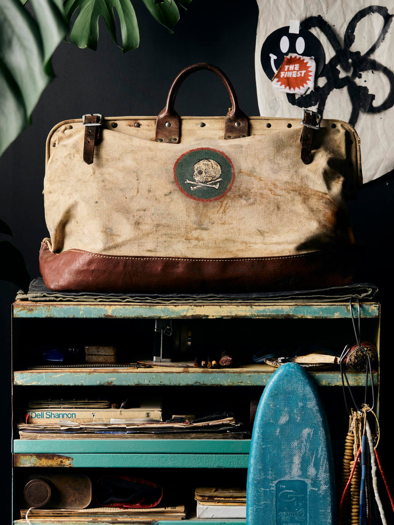 handpainted "hellcats" electrician bag