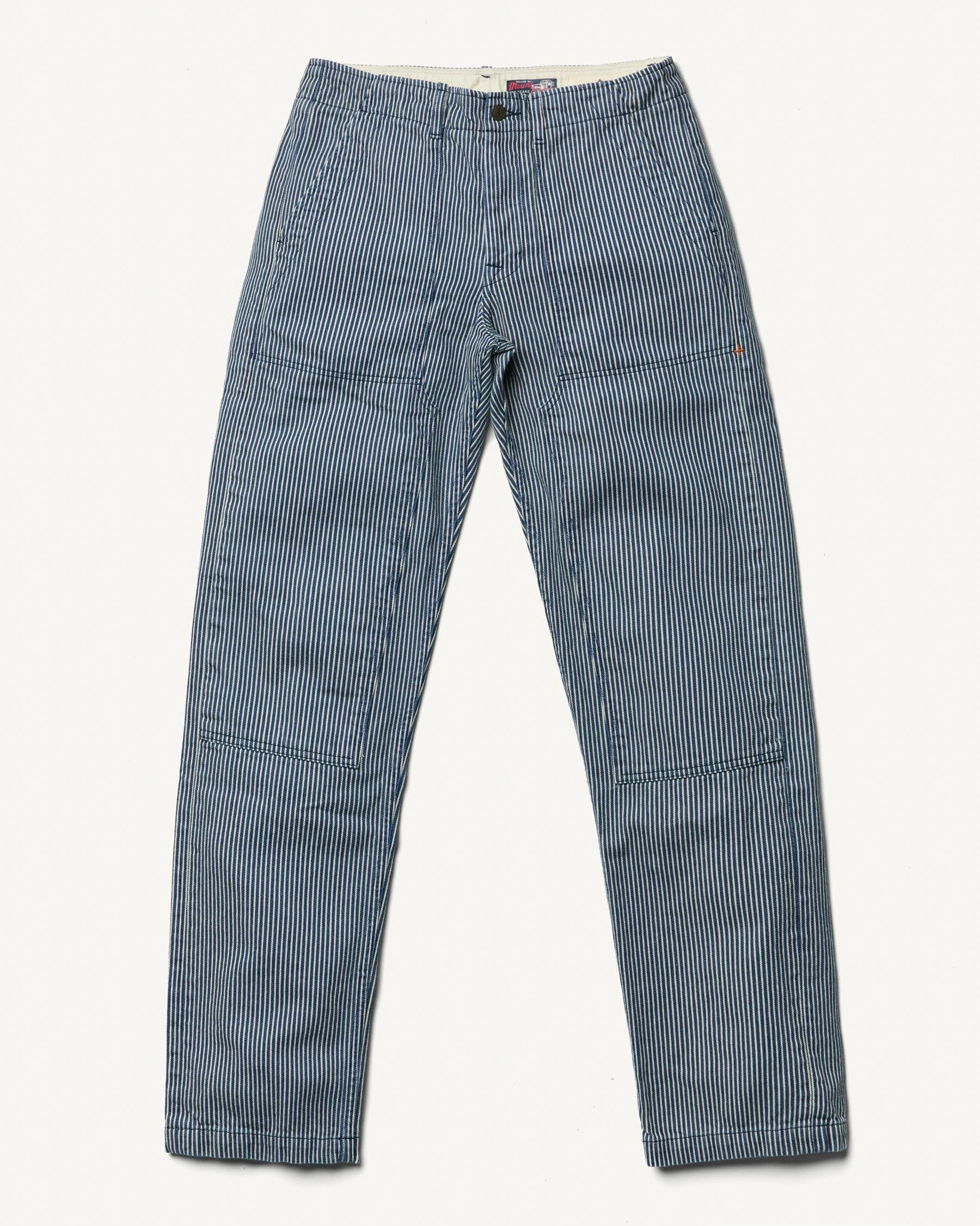 hencye workpant in hickory stripe – imogene + willie