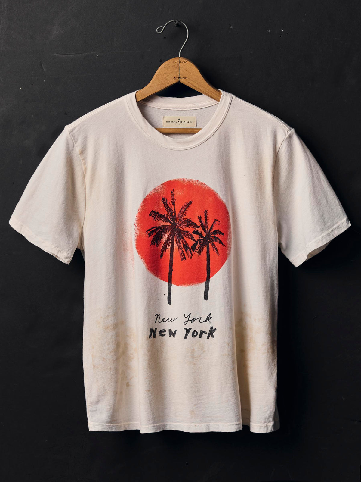 i+w graphic tees the "new york, new york" tee