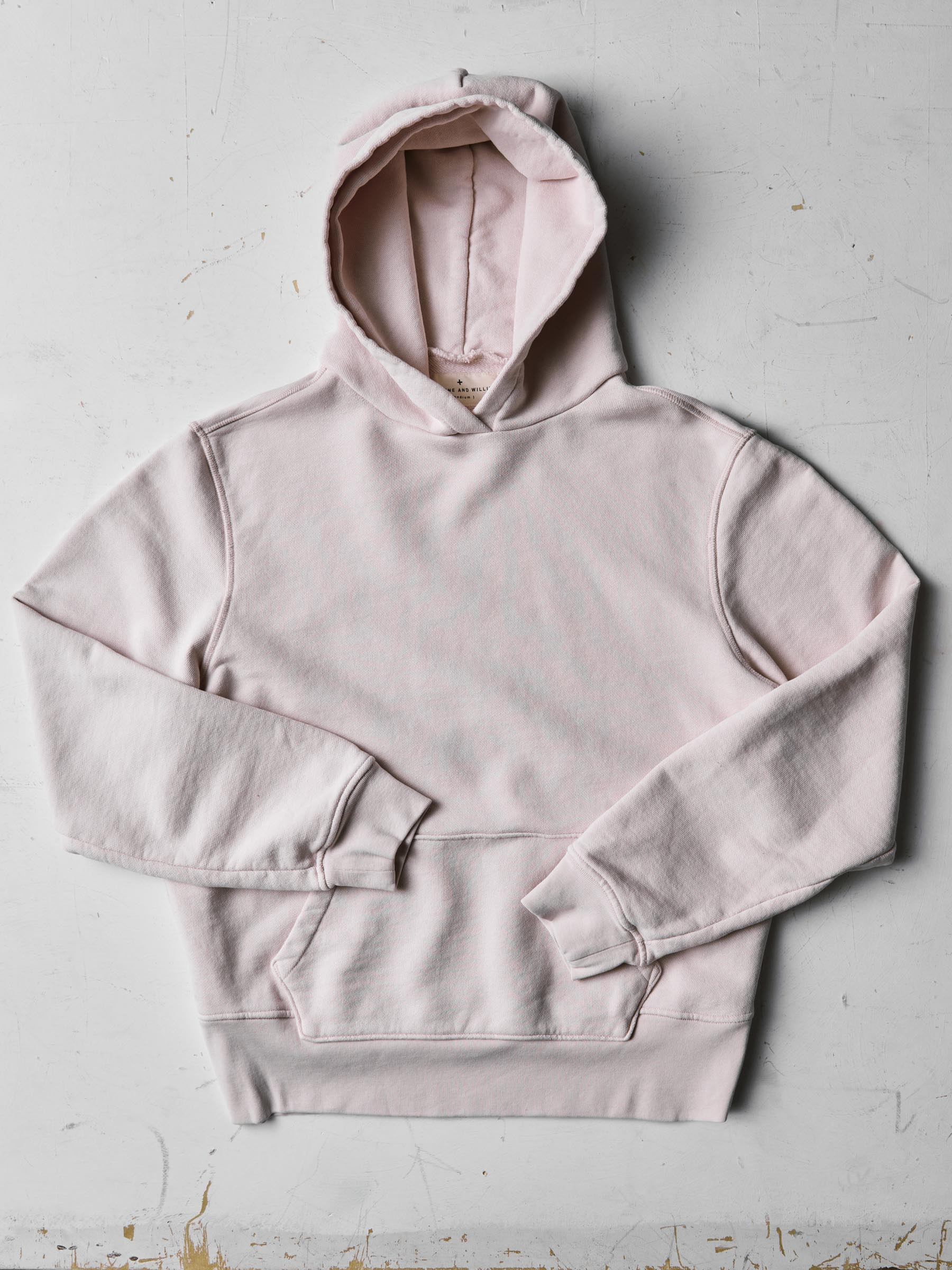 davenport hoodie in pink stone – imogene + willie