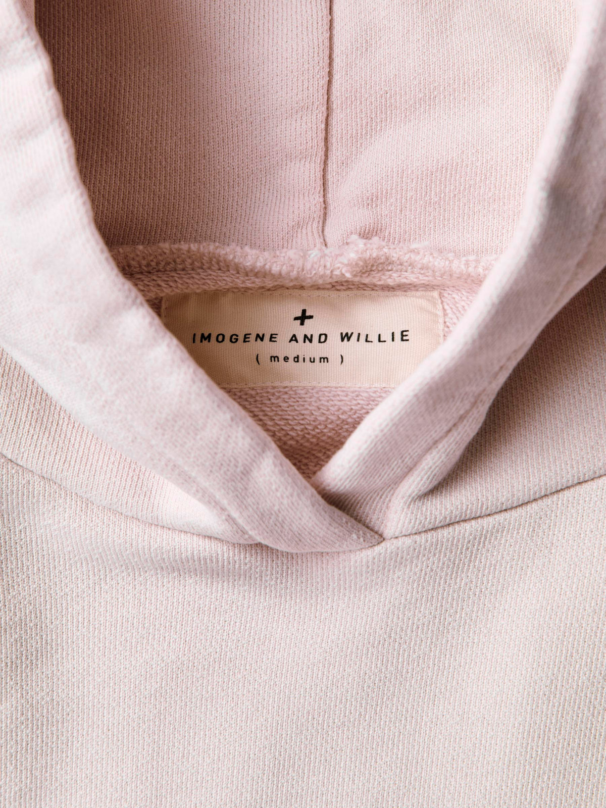 davenport hoodie in pink stone