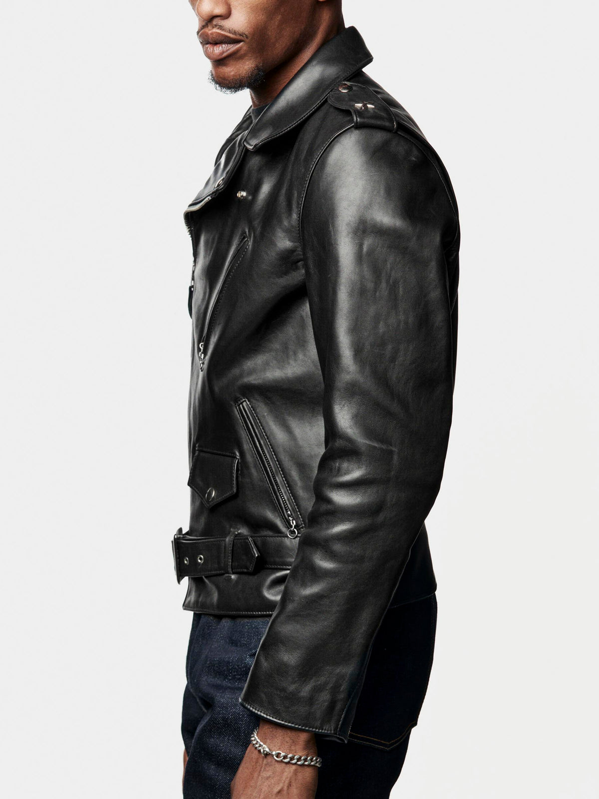 the Gibson x Schott NYC perfecto jacket