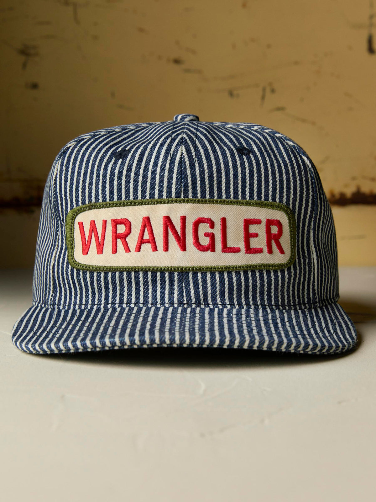 i+w x Wrangler hickory stripe cap