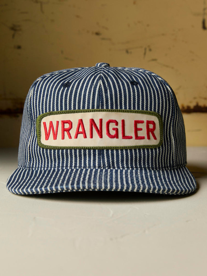 i+w x Wrangler hickory stripe cap