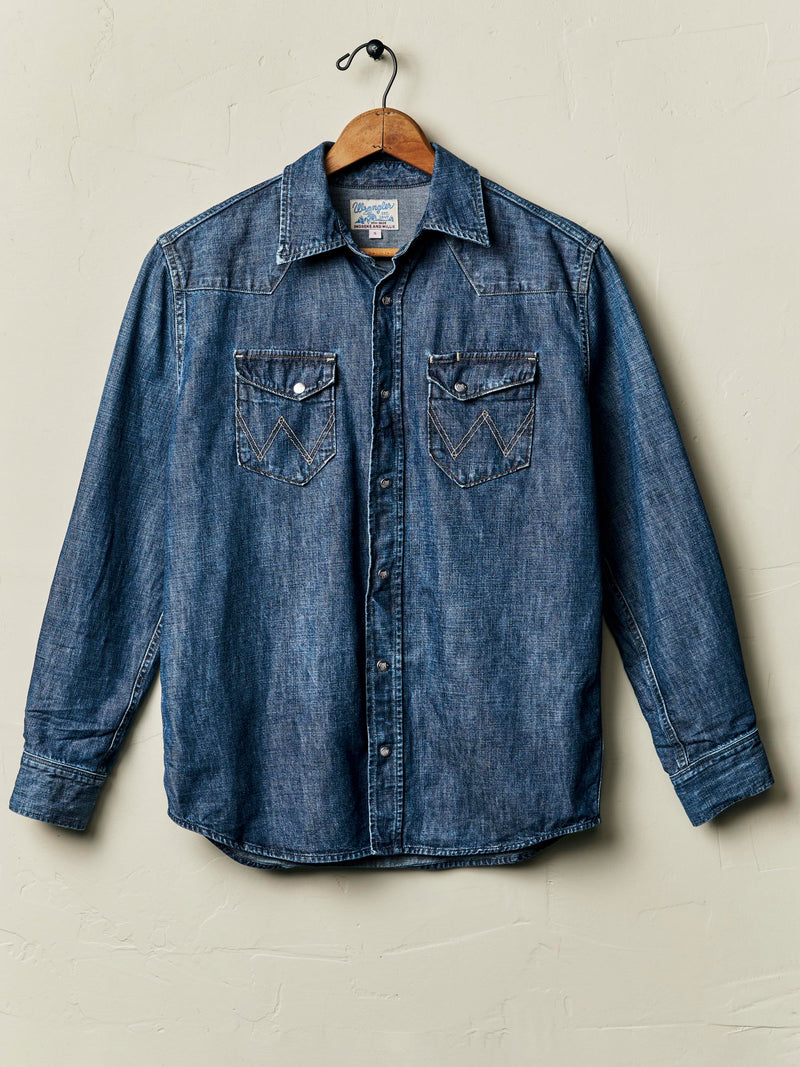i+w x Wrangler 27MW washed western snap