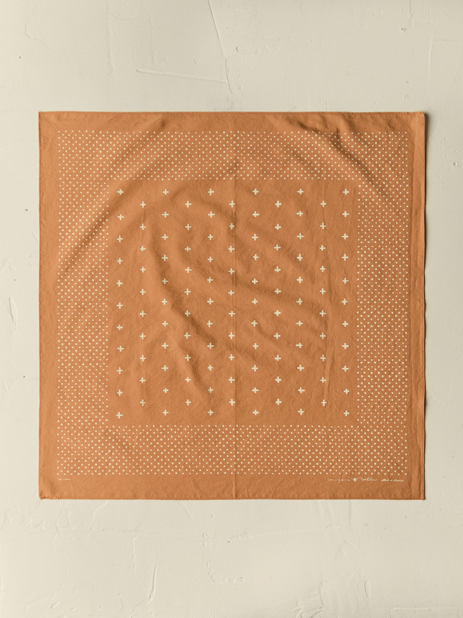 新品未使用 TIMEWORN CLOTHING BANDANA ORANGE i+w vintage orange bandana – imogene + willie
