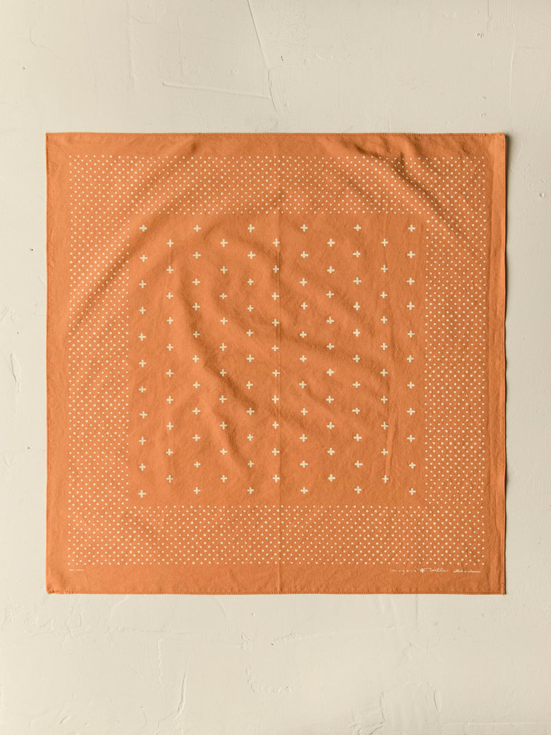 i+w vintage orange bandana