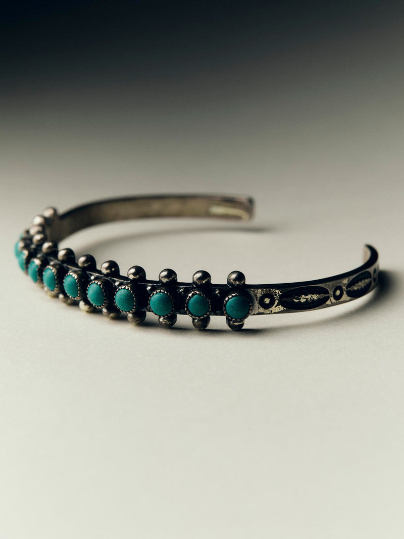 vintage trading post-era snake eye bracelet