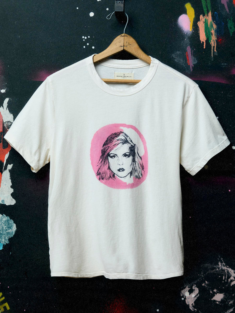 hand drawn "blondie" tee