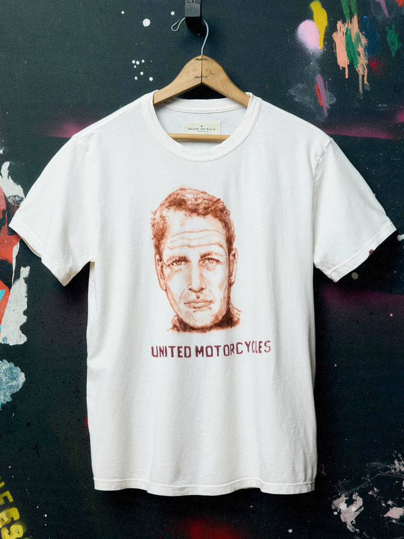 hand drawn "newman" tee