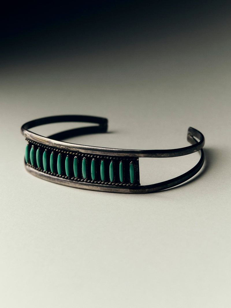 vintage zuni row cuff