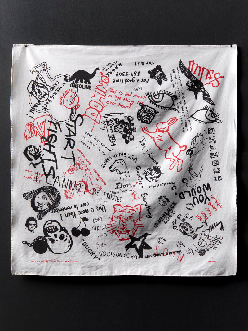 the "graffiti" bandana