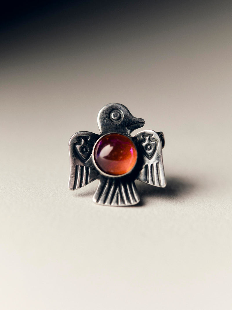 vintage harvey-era thunderbird pin