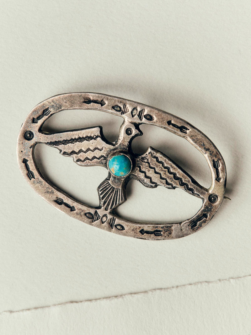 vintage harvey-era thunderbird ring