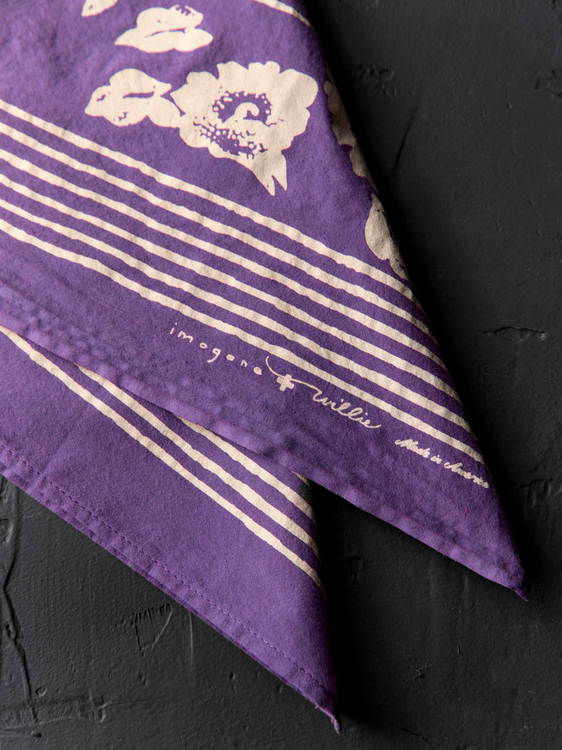 the "paradise rose" bandana - Model