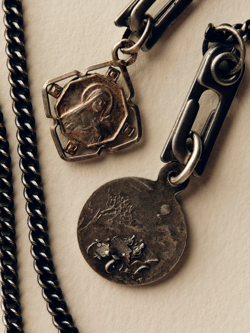 vintage "st. christopher" medal pendant - Model