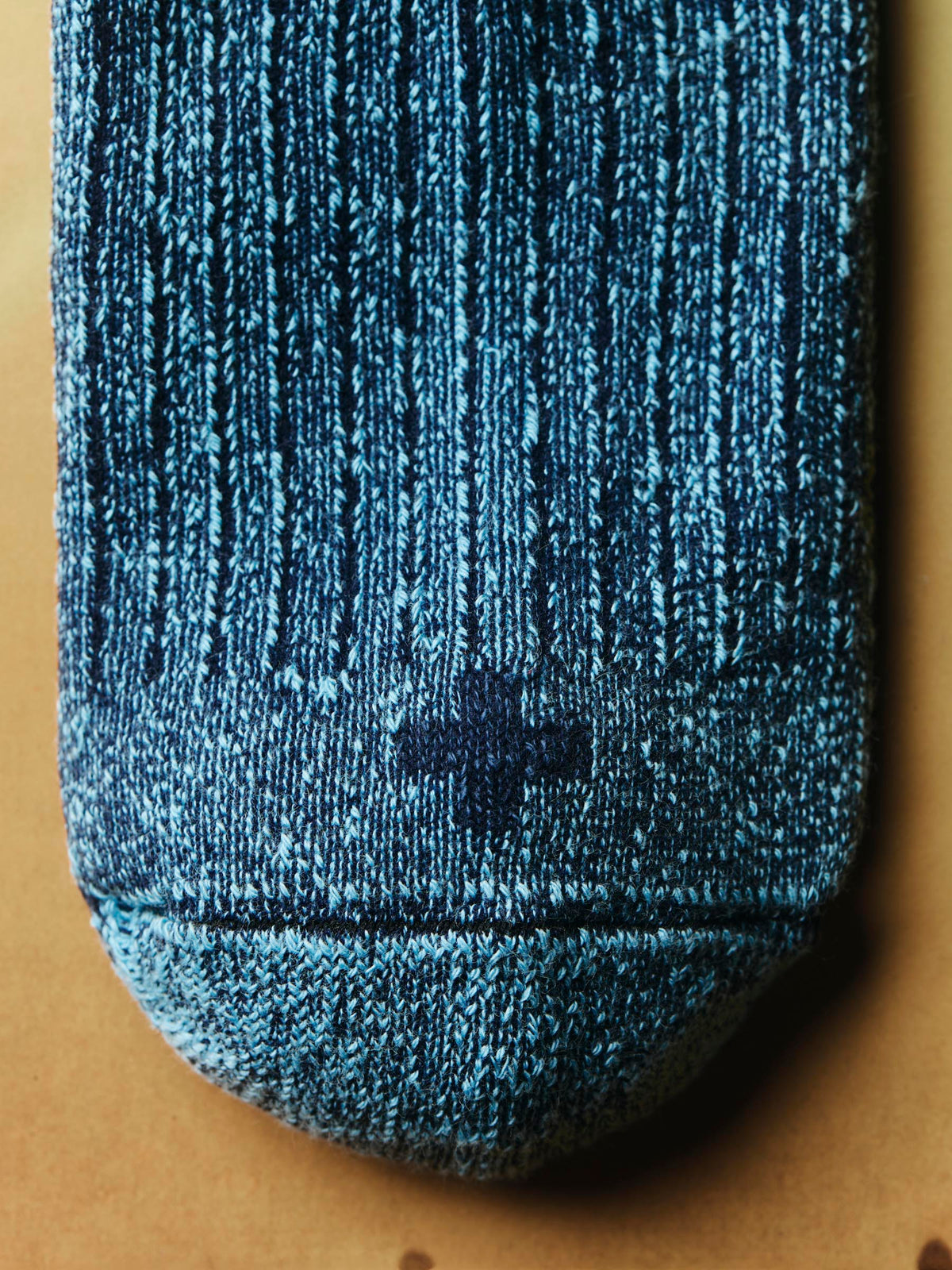 ribbed boot sock in lake