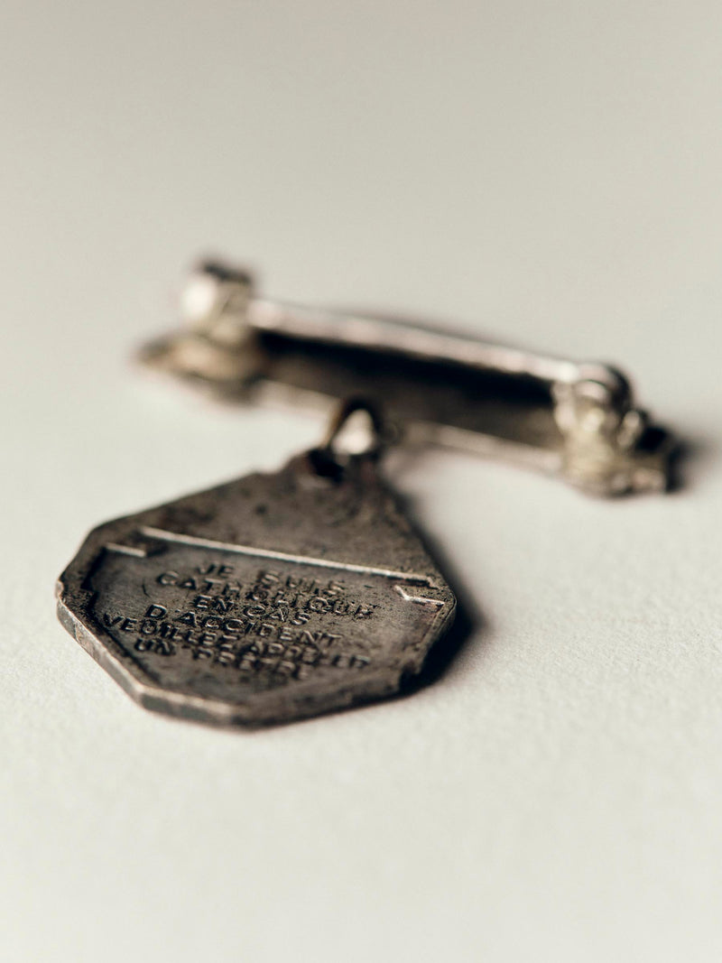 vintage st. christoper pin - Model