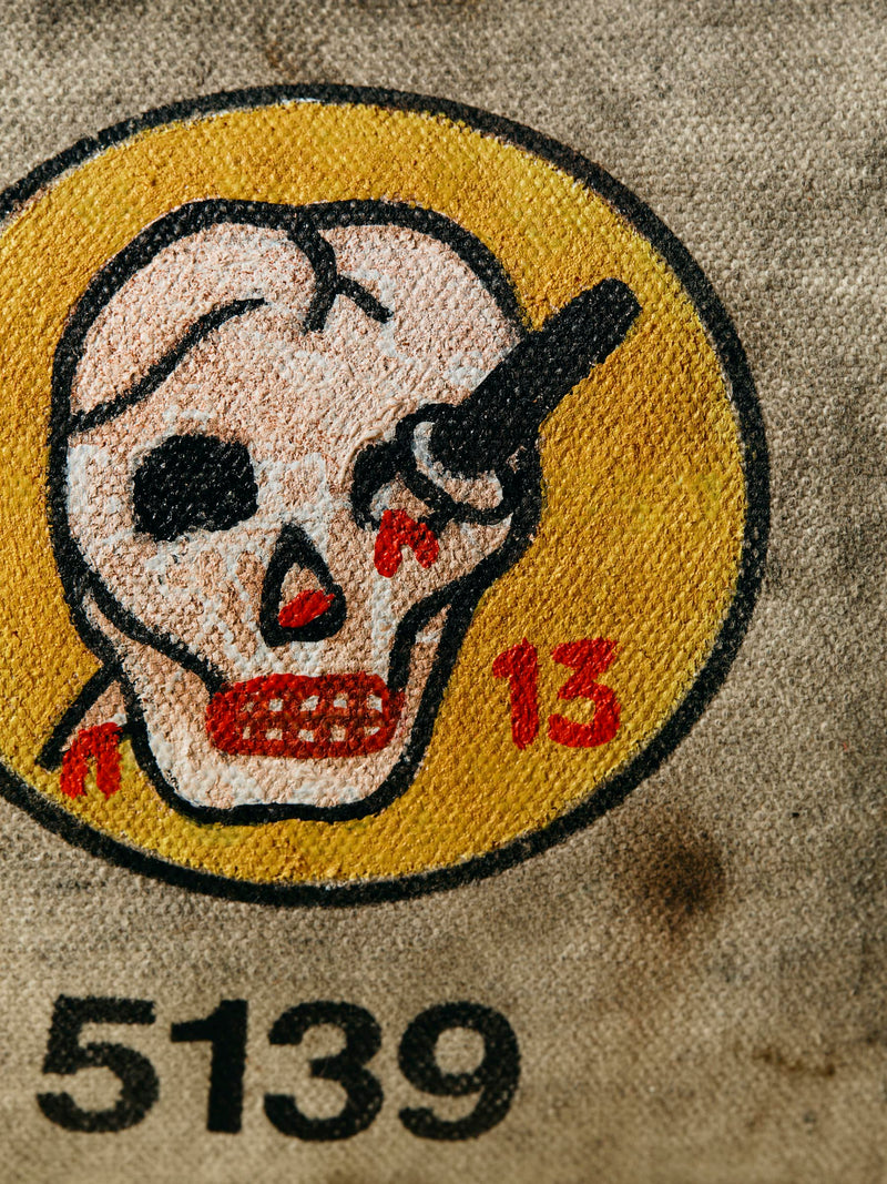 vintage painted "lucky 13" klein bag - Model