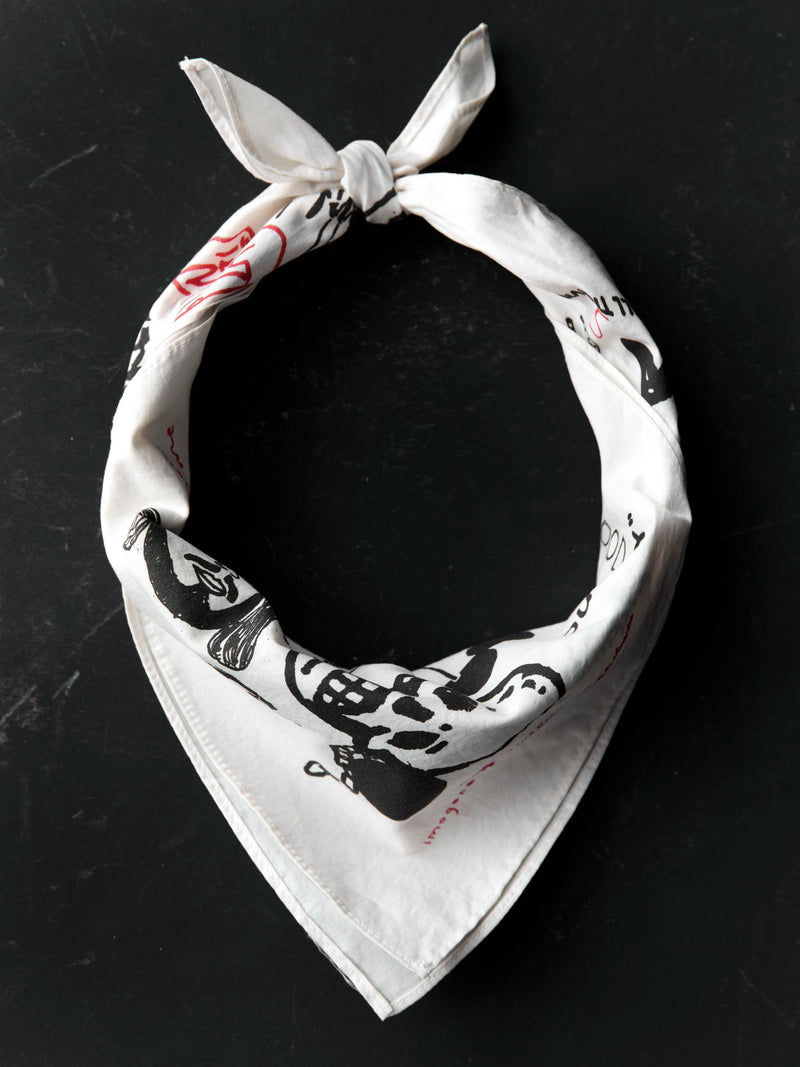 the "graffiti" bandana - Model