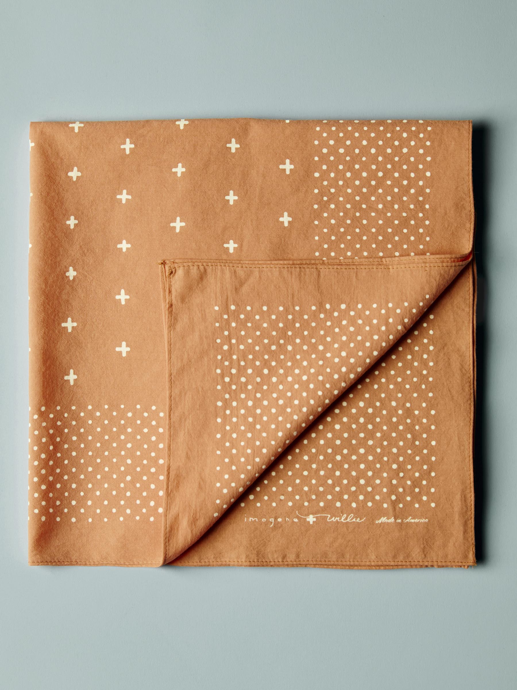 i+w vintage orange bandana – imogene + willie