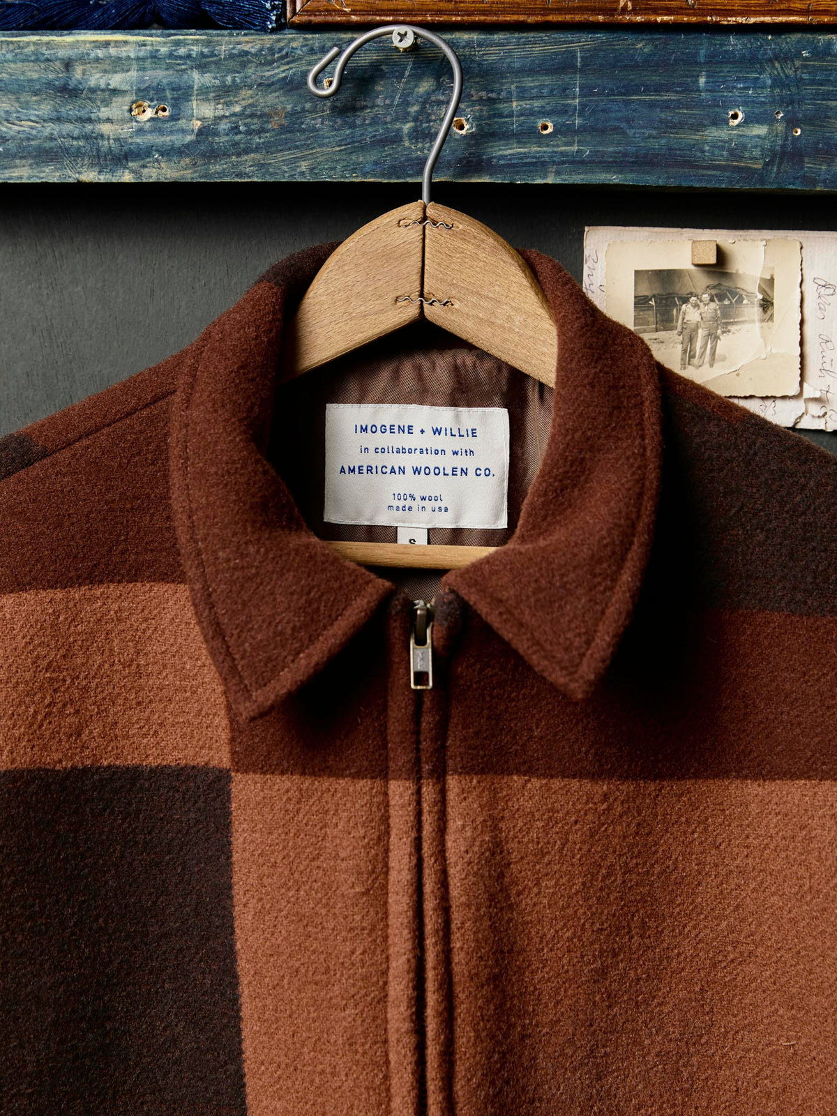 i+w x american woolen souvenir jacket