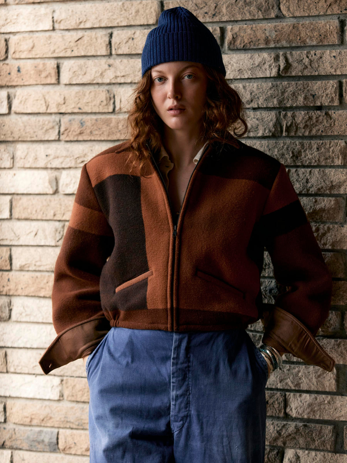 i+w x american woolen souvenir jacket