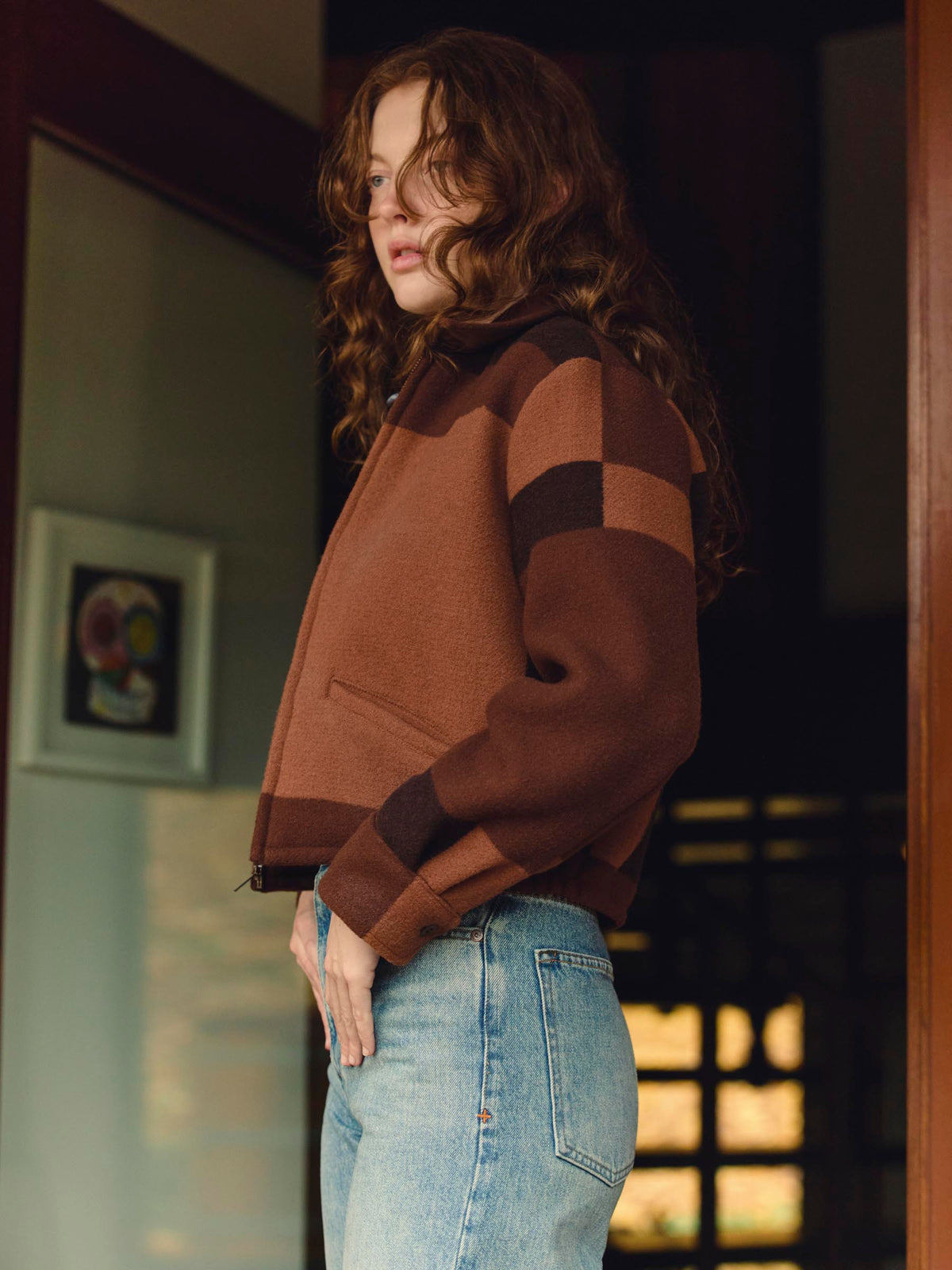 i+w x american woolen souvenir jacket