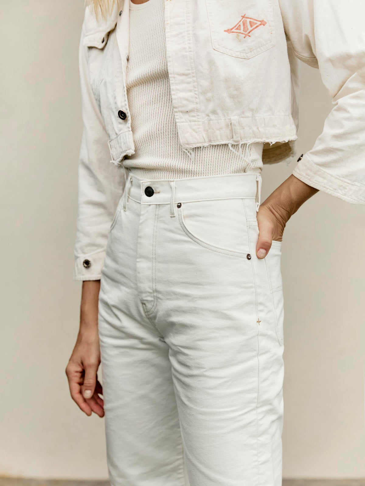 augusta washed white canvas