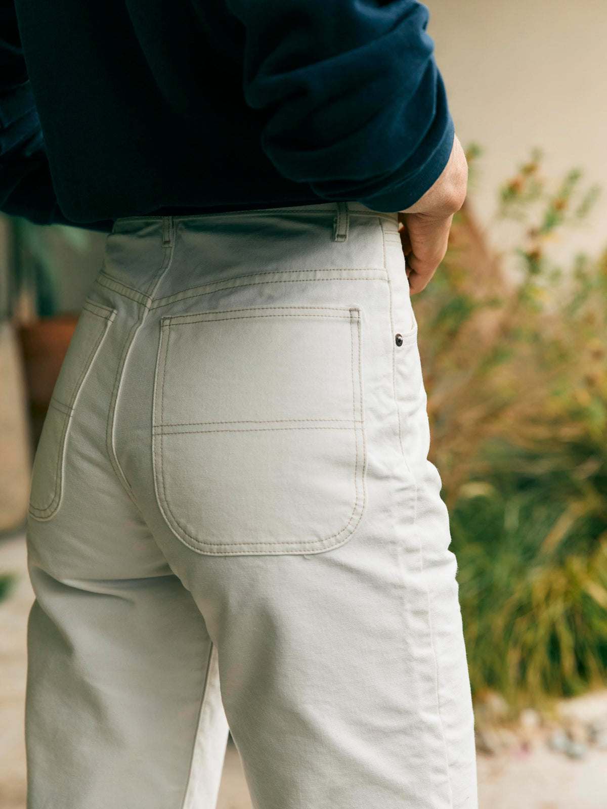 augusta washed white canvas