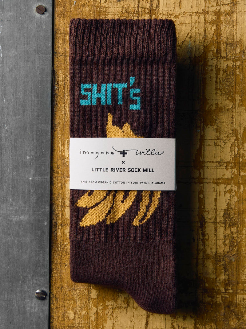 the "banana" sock - Model