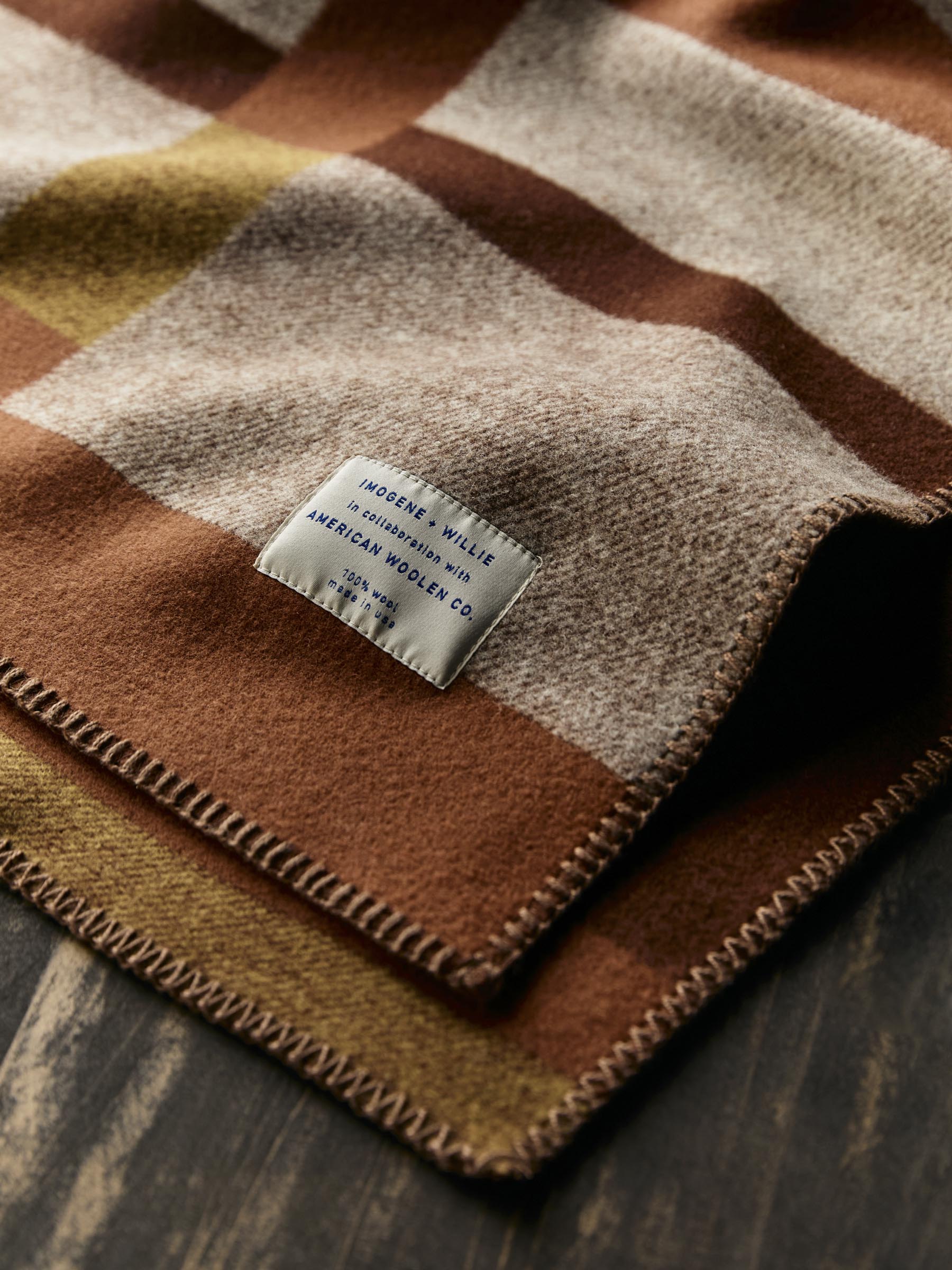imogene + willie American Woolen Camp Blanket - Thumbnail 5