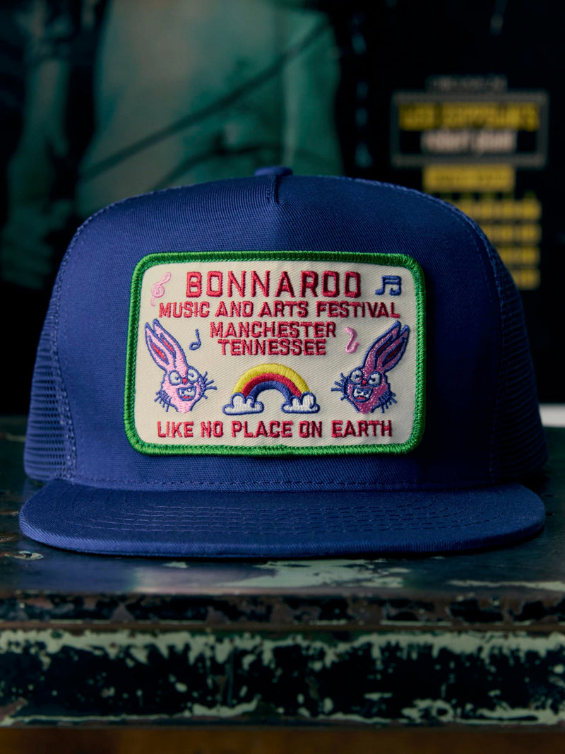 the "bonnaroo" trucker