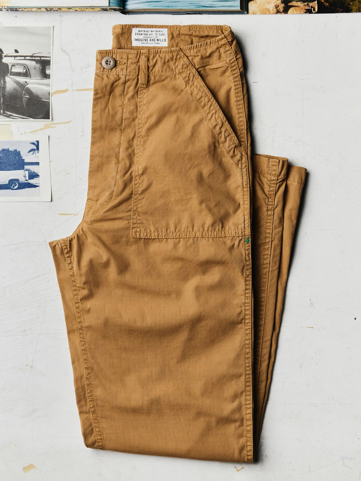 oliver ripstop in field brown